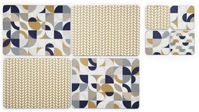 Set cu suporturi farfurii și coasters 8 buc. Bauhaus – Cooksmart ®