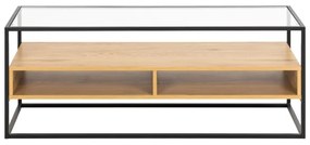 Comodă de televizor ZEIN stejar/negru