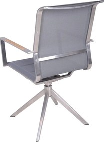 Scaun de grădină gri din metal Salida – Garden Pleasure