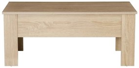 Masuta de cafea RIWA cu blat extensibil 100x50 cm, stejar sonoma