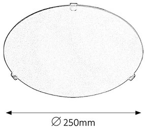 Aplica de perete / tavan diam.25cm Simple 1803 RX