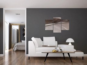 Tablou cu fibre abstacte (90x60 cm)