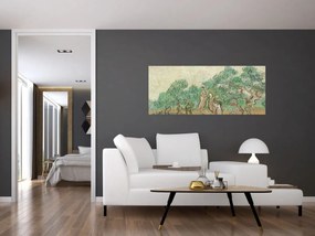 Tablou - Vincent van Gogh, The Olive Orchard, reproducere (120x50 cm)
