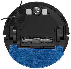 Robot aspirator Finlux ROBOT PRO-888 WI-FI, 4000Pa, 3200mAh, Autonomie pana la 170 min, HEPA H12, LiDAR, Negru
