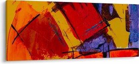 Tablou cu abstracție (120x50 cm)