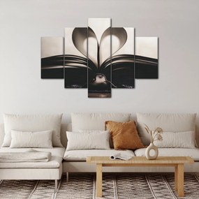 Tablou cu carte (150x105 cm)