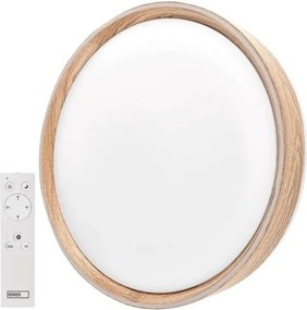 Plafonieră LED dimabilă ILVI LED/45W/230V 2700-6500K, diam. 50 cm, bej + telecomandă