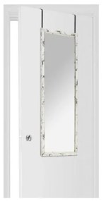5five - Oglindă suspendată pentru ușă MATCHING, 94 x 34 cm, decor marmură