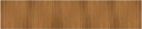 vidaXL Covor dreptunghiular, maro, 100x500 cm, bambus