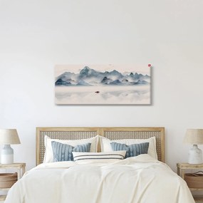 Tablou - Valea munților albaștri (120x50 cm)
