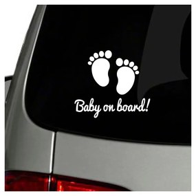 Autocolant Fanastick Baby On Board