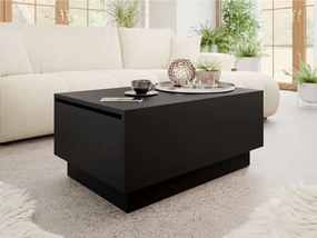 Măsuță cafea Nasonat 90 x 60 (Negru) (cu sp. depozitare). 1103746