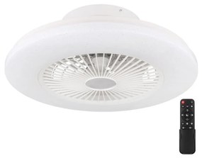 Plafonieră LED dimabilă cu ventilator LED/30W/230V Globo 03628 + telecomandă