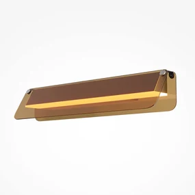 Aplica de perete LED design minimalist Flat, chihlimbar