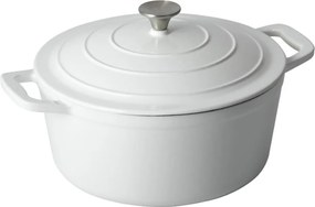 Set oale de fonta 7 piese XANTEN CARL SCHMIDT SOHN 098405, alb, compatibil toate tipurile de plite