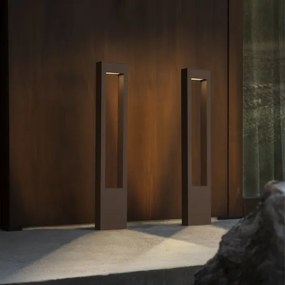 Lampă de exterior Ideal Lux VEGA 1xG9/15W/230V 80 cm IP44 maro