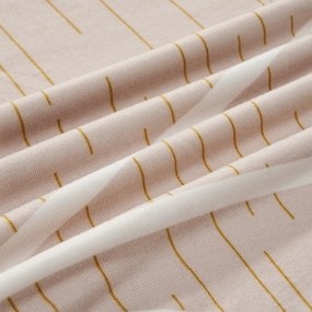 Husă pentru scaun 4Home Abstract bej , 45-50 cm,set de 2 buc.