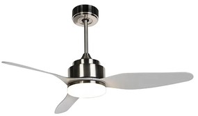 Ventilator de tavan gri cu LED cu telecomandă - Tramontane 46