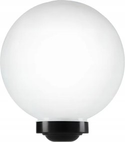 Lampă solară LED 1,2 V, 6500 K, 200 mAh, Ø 30 cm, IP44, alb/negru