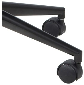 Scaun de birou pe roți Actona Wislow, negru