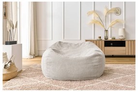 Fotoliu bean bag crem Voltaire – Bobochic Paris