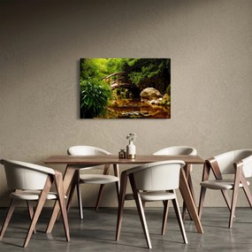 Tablou - Pod prin râu (90x60 cm)