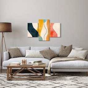 Tablou - Ilustrație colorată minimalistă II. (90x60 cm)