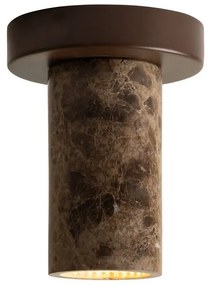 Spot aplicat din marmura Tivoli maro