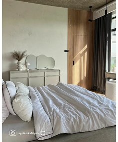 Comodă Evane E10  (gri + negru). 1100189