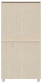 Sifonier, maro miere, 89x50x180 cm, lemn masiv pin Maro, 1