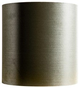 Abajur din catifea verde cu interior auriu 40/40/40
