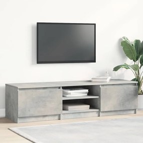 vidaXL Dulap TV, gri beton, 140x40x35,5 cm, lemn prelucrat
