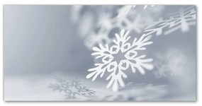 Tablou pe panza canvas Fulg de zăpadă. Decor de Crăciun
