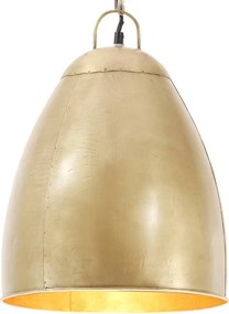 vidaXL Lampă suspendată industrială, 25 W, arămiu, 32 cm, E27, rotund