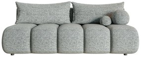 Canapea trei locuri Didier mini (gri + negru). 1100566