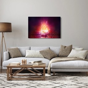 Tablou cu floare de lotus (90x60 cm)
