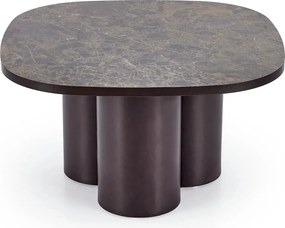 Masuta cafea CORDINA, maro, 80x45 cm