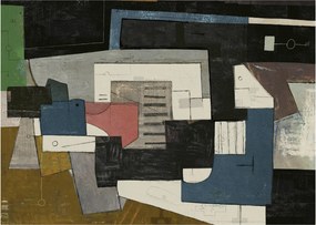 Tablou - Abstracție cubism (70x50 cm)