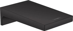 Pipa cada Hansgrohe Metropol negru mat 185 mm