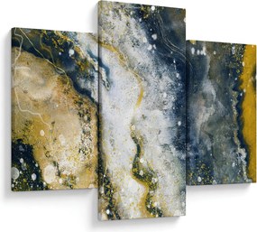 Tablou - Abstract auriu (90x60 cm)