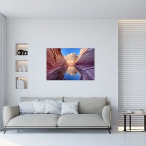 Tablou - valurile de Arizona (90x60 cm)