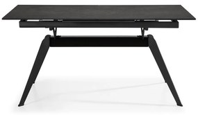 Masă de dining din ceramică 90x160 cm Lula – Marckeric