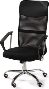 Scaun de birou negru tapițat Arco – Bonami Essentials