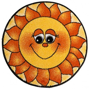 Covor Kolibri Rotund Floarea Soarelui 11175