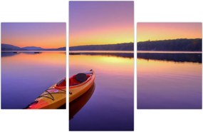 Tablou - Kayak pe lac (90x60 cm)