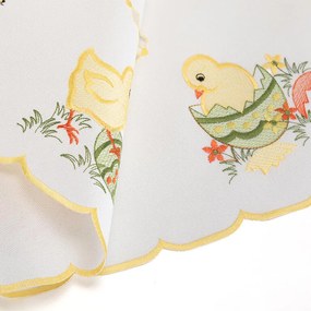 Față de masă brodată PUI 85 x 85 cm