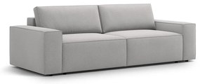 Canapea gri deschis extensibilă 247 cm Jodie – Micadoni Home