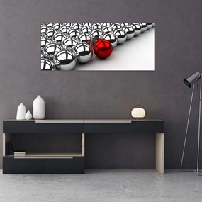 Tablou cu bile lucioase (120x50 cm)