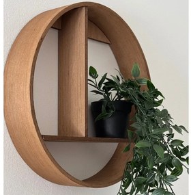 Polita decorativa de perete ACCENTS 37 cm - mai multe culori Culoare: Maro deschis
