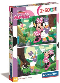 Disney Minnie Cuckoo-Loca and Figaro Puzzle Clementoni de 2x60 piese